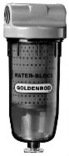 Goldenrod Water-Block Fuel Filter - 1in. Fittings, Model# 496