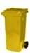 Outdoor Living : Wheelie Bin - Yellow - 120L - Free Delivery