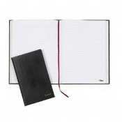 TOPS J25811 Business journal,  11 x 8-1/2, black cover