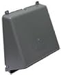6"GRY RND Plas Wall Cap
