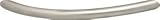 Hafele Modern Zinc Pull (103.84.630) 64mm, Brushed Nickel
