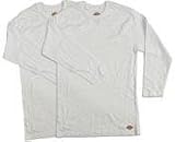 DICKIES 2 Count Extra Extra-Large White Long Sleeve Crew T-Shirt