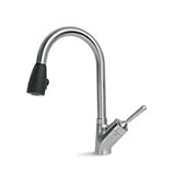 Hamat 3-3368PC Ergo Pull-Down Bar Faucet w/Joystick Handle Polished Chrome