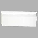 Progress Lighting White Acrylic One-Light Sconce