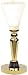 Dollhouse Miniature Torchiere Table Lamp