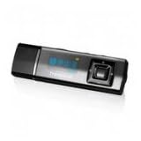 Transcend T.sonic 320 - Digital player / radio - flash 8 GB - WMA, MP3, protected WMA (DRM 10) - display: 1" - dark black