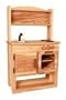 Camden's Play Kitchen (Childs Ash Wood Flat Pack Kitchen) by Camden Rose