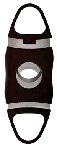 Oval-Shaped Cigar Cutter, Double Cut Blade