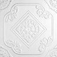 Deli R17W 20 x 20 Tin Looking Ceiling Tile