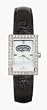 San Antonio Spurs Ladies Allure Black Leather Strap Watch