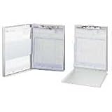 Form Holder, W/Storage, Side Opening, 8-1/2x12, Aluminum, Sold as 1 each