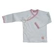 Sckoon Organic Cotton Kimono Top Rose Layette - Size 0-3 Months