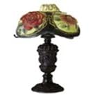Meyda Tiffany 18.5in. Oxford Floral Puffy Lamp 23765 by Meyda