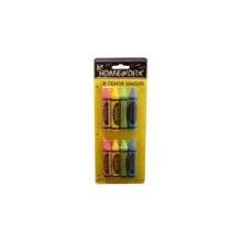 Erasers - (crayon) - Assorted Colors - 8 Pack (pack Of 48) Pack of 48 pcs by Erasers