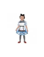 Single Detail Page Misc: Childs Alice in Wonder Land Costume Size 3T-4T