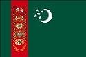 2 x 3 FT - TURKMENISTAN FLAG - OUTDOOR
