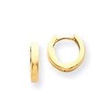14k 2.25mm Hinged Hoop Earrings