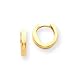 14k 2.25mm Hinged Hoop Earrings
