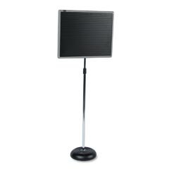 Quartet&reg; Adjustable Single Pedestal Letter Board, 20" x 16"