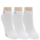 adidas Women's 3 Pk Low Cut Striped