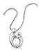 Search : Mother and Child Sterling Oval Pendant .15ct Diamond and 18" Chain from Janel Russel