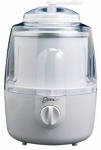 Deni 5205 Fully Automatic 1-1/2-Quart Ice-Cream Maker with Candy Crusher, White