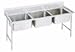 Super Saver Regaline 3 Compartment Sink with Right Drainboard