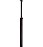 84-Inch Black Post