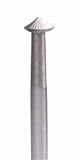 BUSCH BURS 70 DEGREE HART #446 ISO 010 1.00mm DIAMETER PACKAGE OF 6