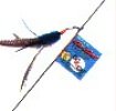 The Da Bird Value Pack (Includes 1 Da Bird Original Single 3 Foot Pole Cat Toy & 2 Replacement Feathers)