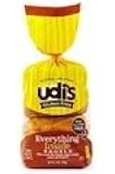 Udi's Gluten Free Everything Inside Bagel, 4 Bagels per Pack