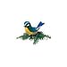 Steiff 037856 - Steiff Blaumeise Ornament Mohair