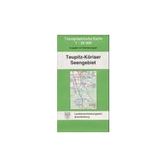 Topographische Karten Brandenburg, Dahme-Seengebiet