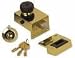 Chubb 4L67 Cylinder Rim Lock with Automatic Deadlocking