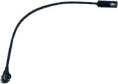 Hosa High Intensity 18 Gooseneck Light with 3-PIN Right Angle Xlr Connector