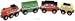 MAXIM BIG ENGINE 4 CAR SET - FITS BRIO THOMAS TRAIN