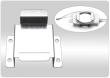 Macessity Power Grip Bracket - Power Brick bracket to attach your Mac mini power supply under a desk