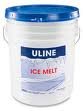 Uline EZDeicer Ice Melt Crystals- 40 lb Uline pail. RoofIce Melt Socks BOGO coupon code on pail.