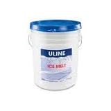 Ice Melt EZDeicer Crystals- 40 lb pail by Uline meets RoofIce specs for prevention of ice dams and as a remedy for existing ice dams.