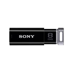 Sony Microvault Click 8GB Speicherstick USB 2.0 schwarz