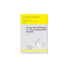 Vortr�ge und Abhandlungen zur Wissenschaftsgeschichte 1999/2000