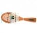 Earth Therapeutics Natural Wood Pin Massage Brush (Small)