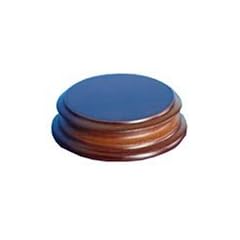 Round base, diameter 52 mm.