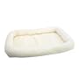 Precision Pet SnooZZy Original Fleece Pet Bed, Small 2000, 25" x 20", Cream