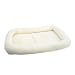 Precision Pet SnooZZy Original Fleece 2000 Pet Bed, 25 x 20-Inch, Cream