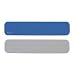 Wristrest, Non-Skid Base, 18-3/4x4x1/2, Blue