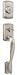 Kwikset 98001-101 Signatures Avalon SmartKey Handleset with Avalon Interior Lever, Satin Nickel