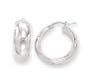 Bold High Polish Hoop Earrings - JewelryWeb