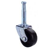 Mintcraft JC-B05 SWIVEL CASTERS 1-1/4 ZINC PLATED FINISH - BLACK