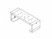 Peerless Industries - Vcr Mount Bracket, Std for Jumbo Line , Silver